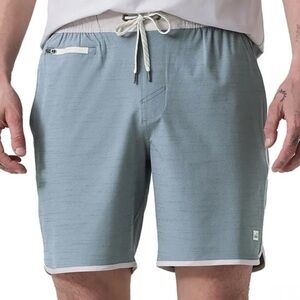 Vuori Light Blue Athletic Shorts